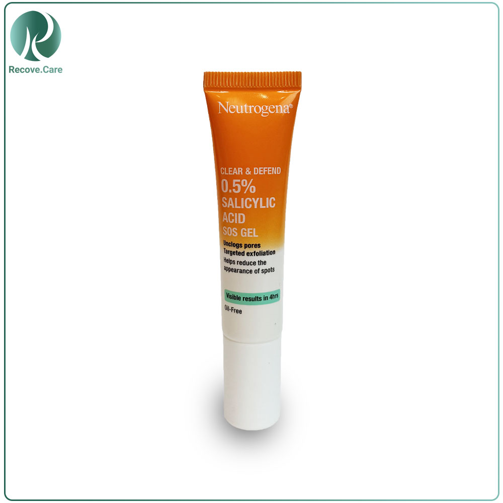 ژل ضد جوش اورژانسی 0.5% Salicylic Acid نوتروژینا