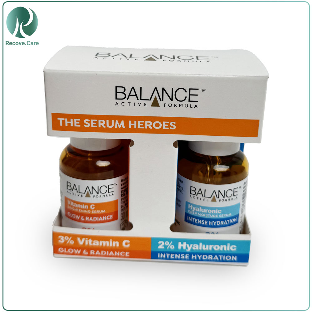 پک 2 عددی ویتامین سی و هیالورونیک اسید بالانس BALANCE