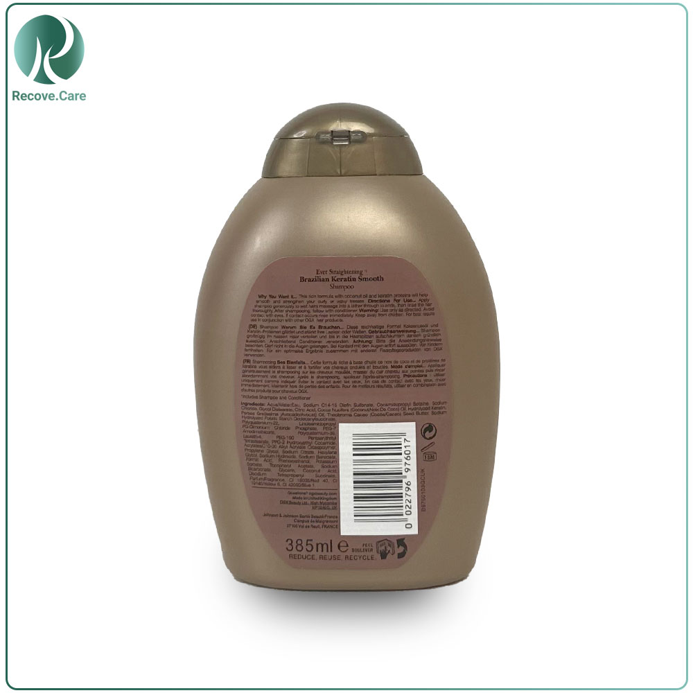 شامپو کراتین برزیلی او جی ایکس ogx