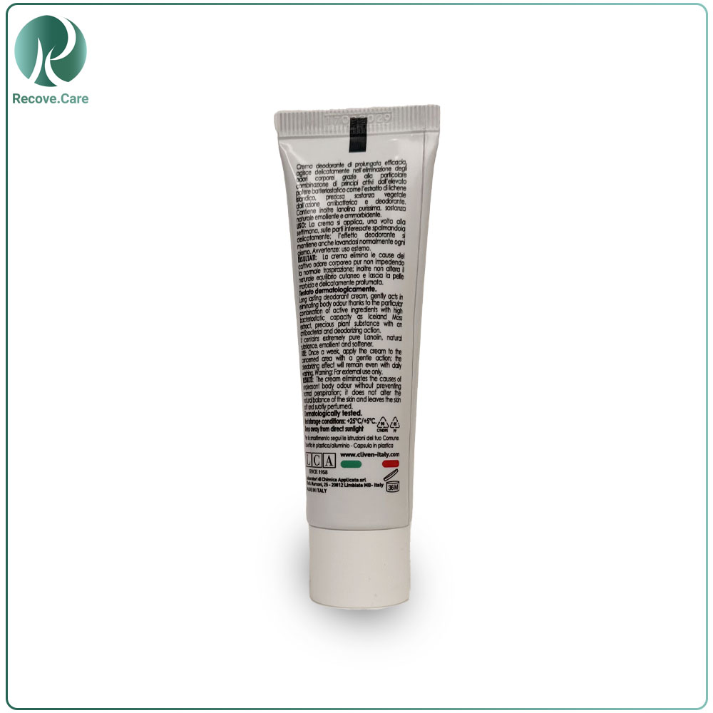 کرم دئودورانت کلیون 7روزه مناسب زیر بغل اصل ایتالیا