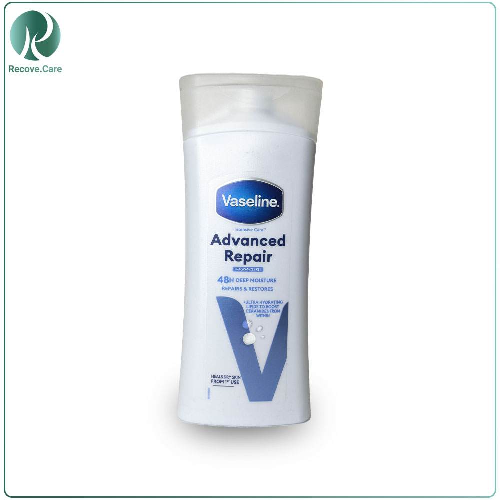 لوسیون بدن وازلین مدل Advanced Repair