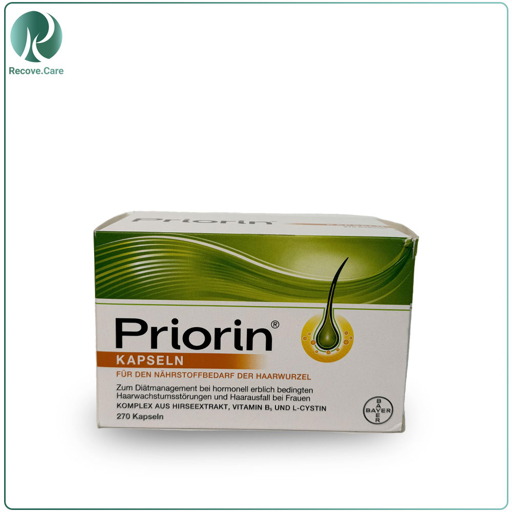 قرص پریورین (priorin) تقویت مو و ضد ریزش مو اصل