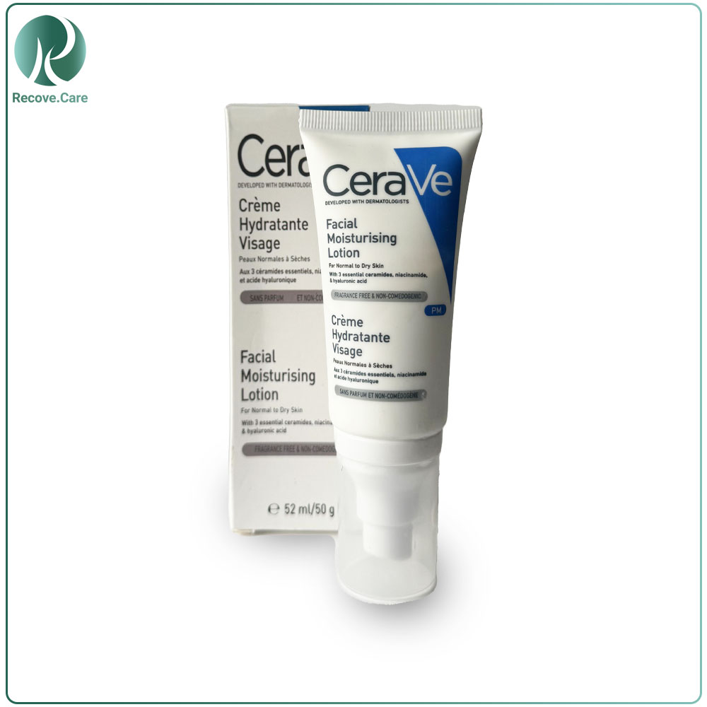 لوسیون مرطوب کننده شب PM سراوی CeraVe | پوست نرمال تا خشک