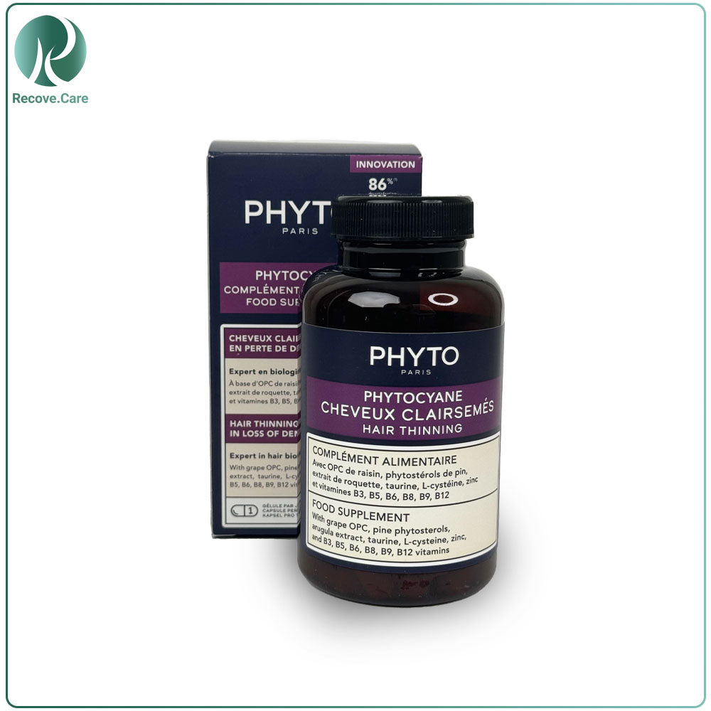 مکمل ریزش مو هورمونی و ارثی فیتوسیان فیتو بسته 84 عددی