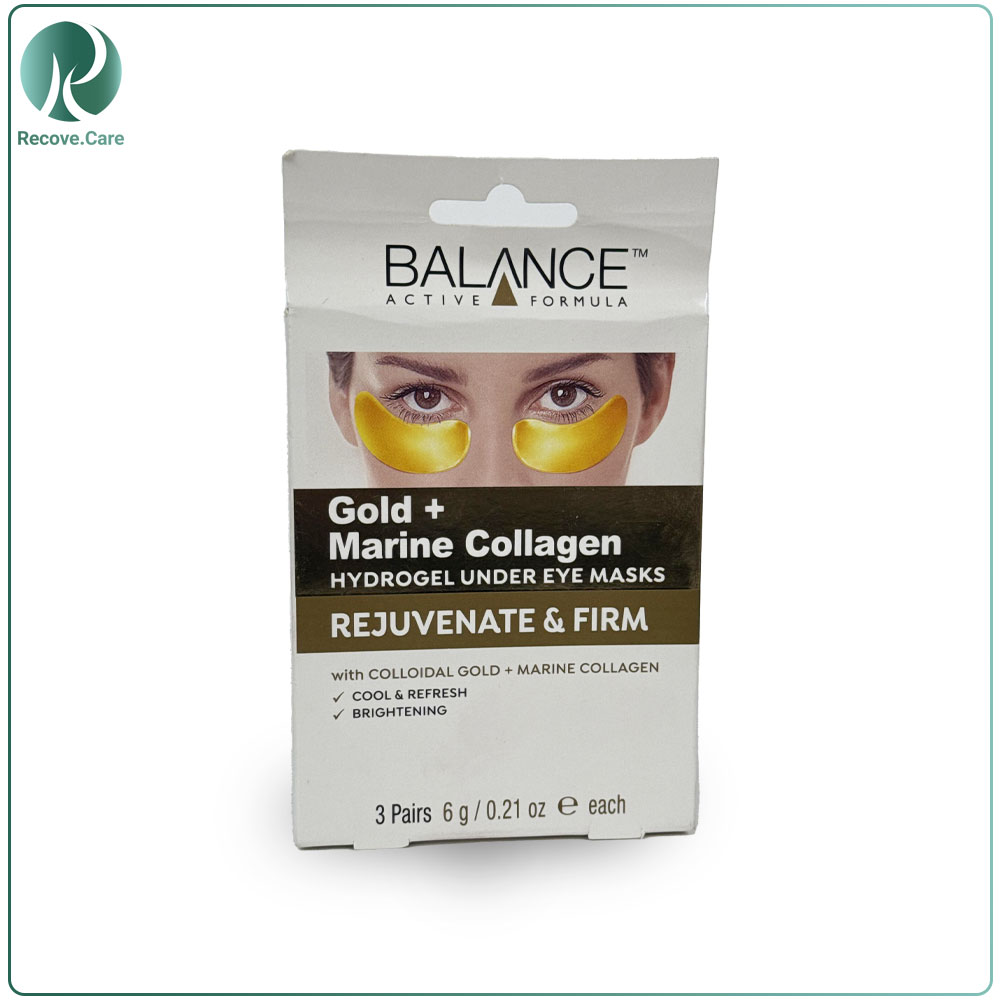 ماسک زیر چشم بالانس مدل Gold + Marine Collagen