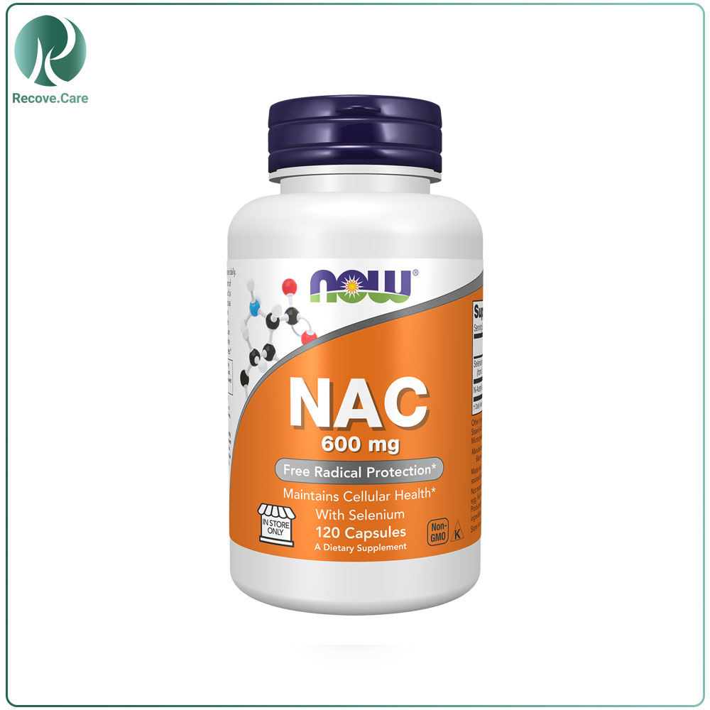 مکمل NAC NOW 600 میلی گرم | خرید NAC NOW اصل